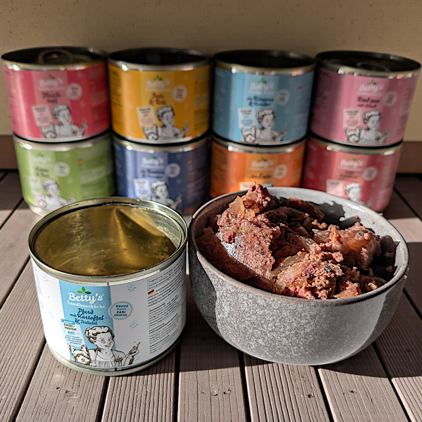 Betty’s LHK Dog - Sensitiv Pferd mit Kartoffel & Distelöl