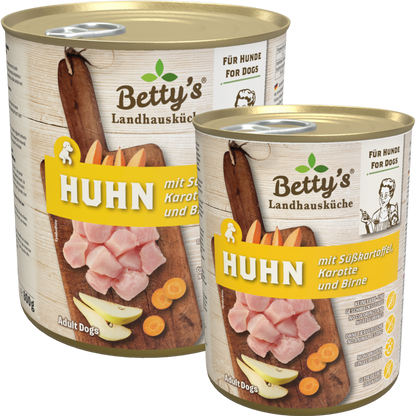 Betty’s LHK Dog – Huhn mit Süßkartoffel, Karotte & Birne