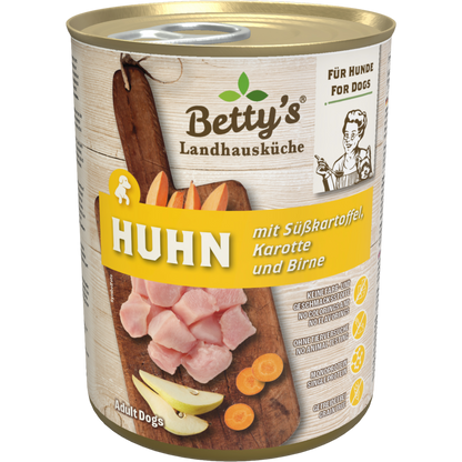 Betty’s LHK Dog – Huhn mit Süßkartoffel, Karotte & Birne