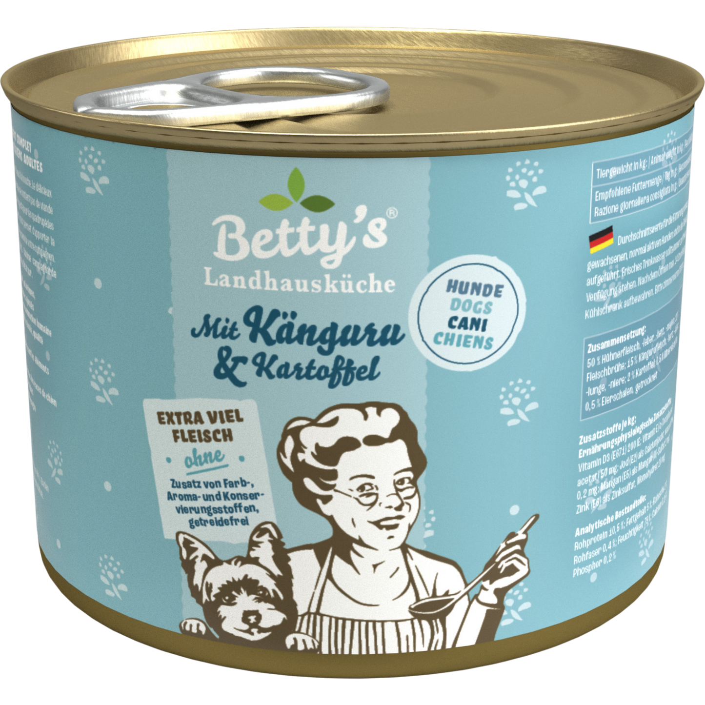 Betty’s LHK Dog - Känguru mit Kartoffel