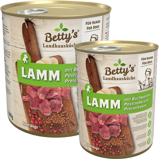 Betty’s LHK - Lamm mit Buchweizen, Pastinake & Preiselbeere