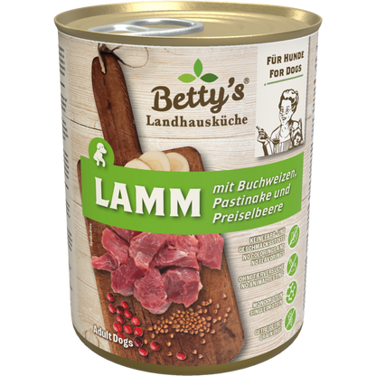 Betty’s LHK - Lamm mit Buchweizen, Pastinake & Preiselbeere