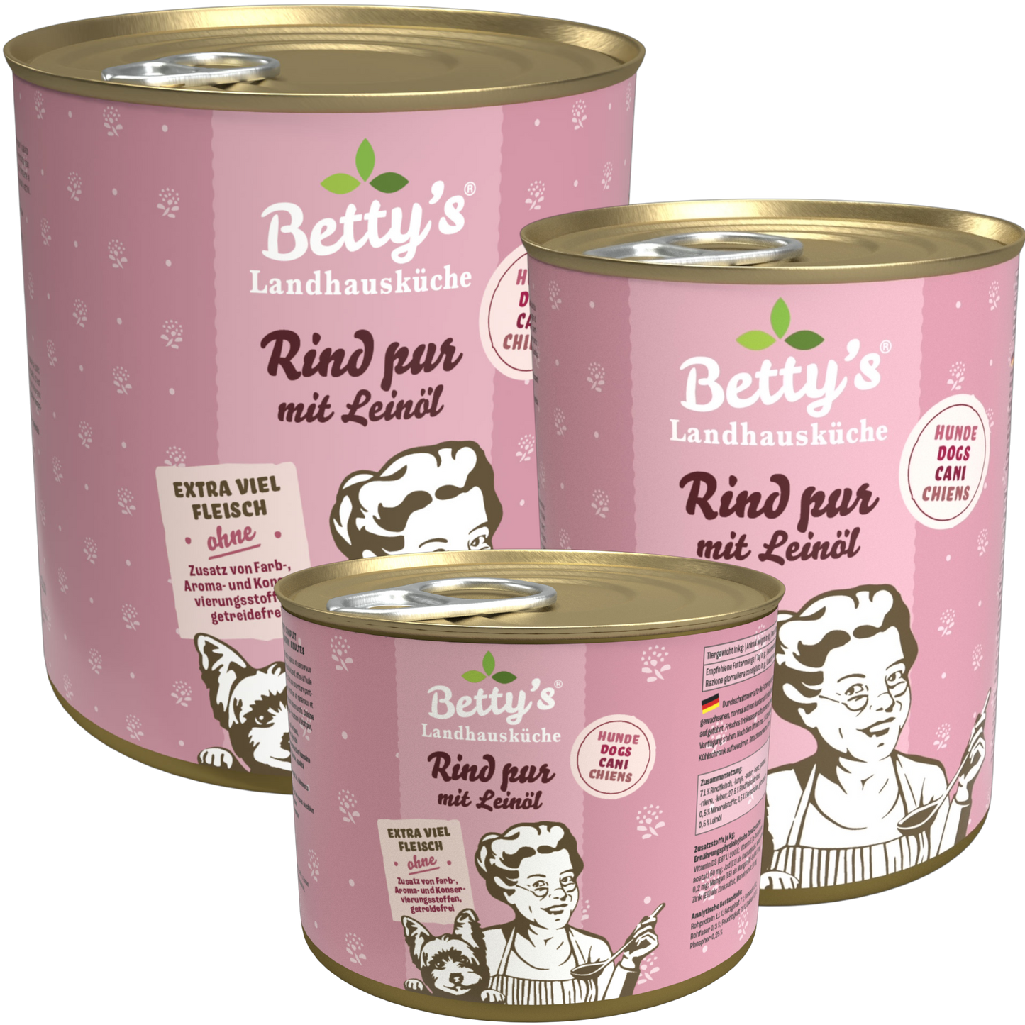 Betty’s LHK Dog - Rind pur mit Leinöl