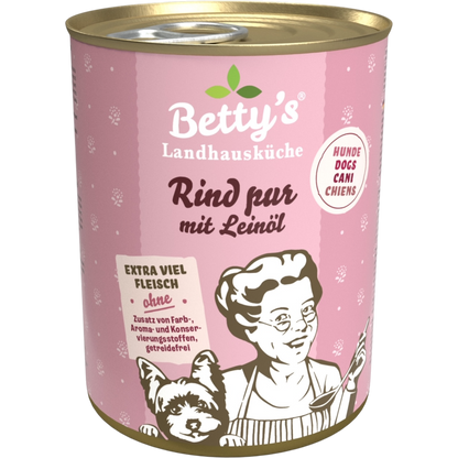 Betty’s LHK Dog - Rind pur mit Leinöl