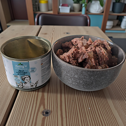 Betty’s LHK Dog - Sensitiv Pferd mit Kartoffel & Distelöl