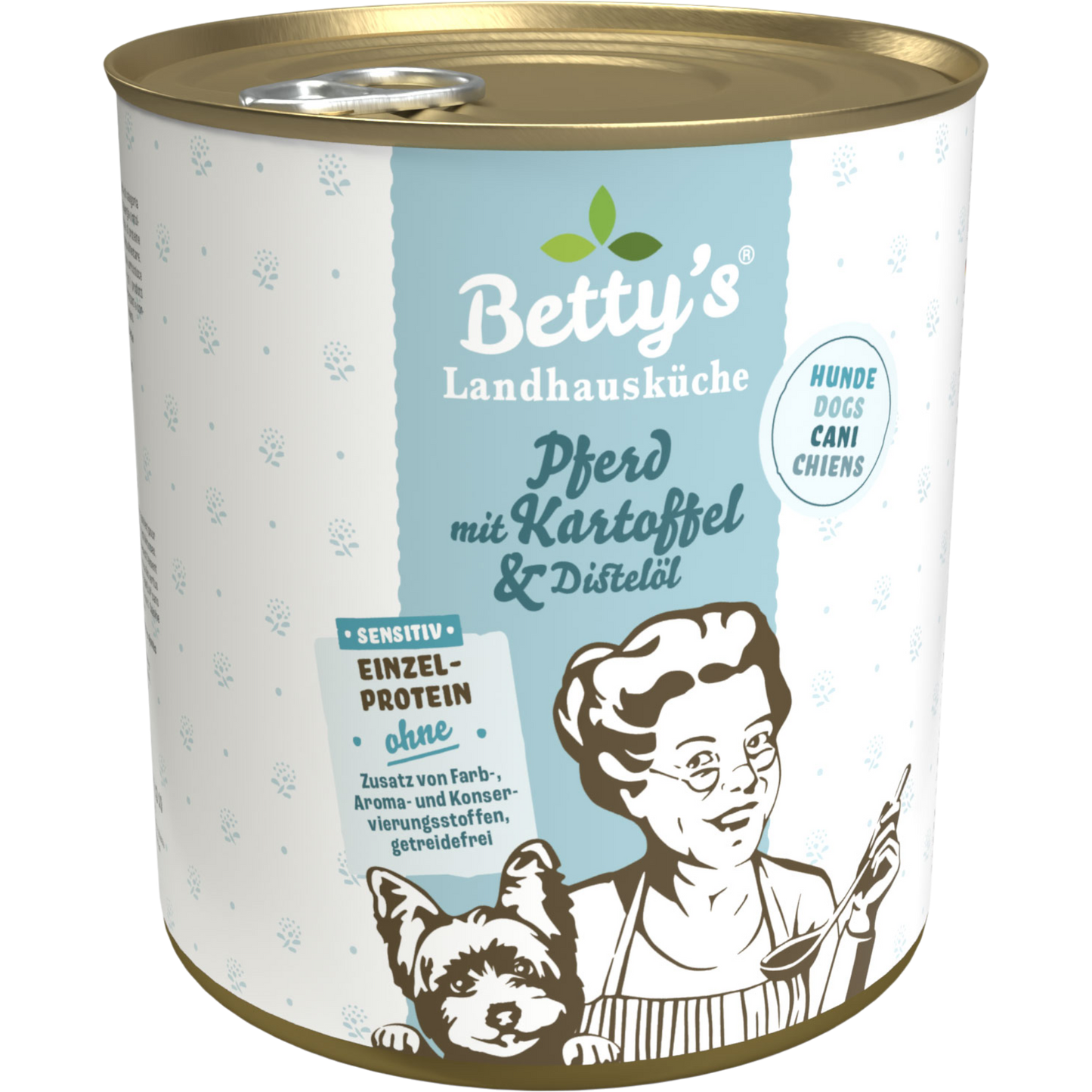 Betty’s LHK Dog - Sensitiv Pferd mit Kartoffel & Distelöl