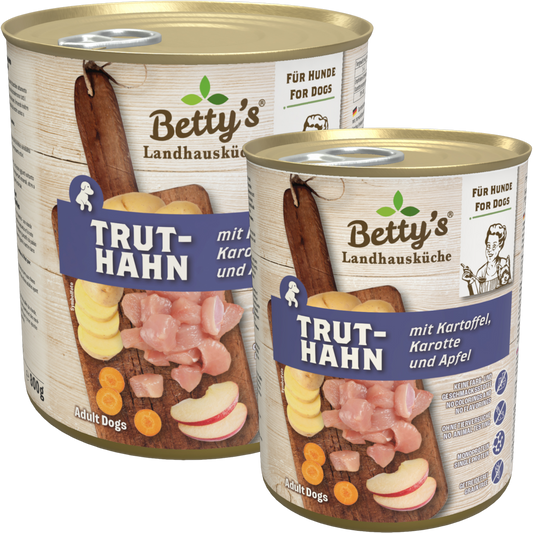 Betty’s LHK - Truthahn mit Kartoffel, Karotte & Apfel