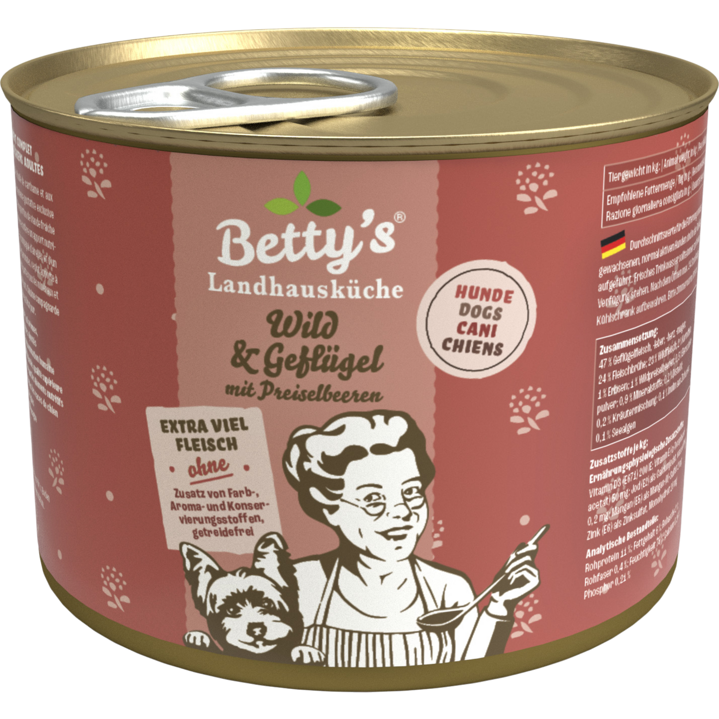 Betty's LHK - Wild & Geflügel mit Preiselbeeren