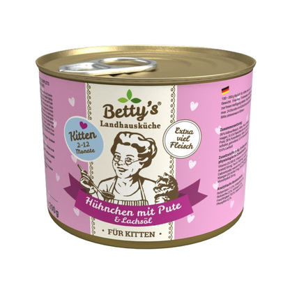 Betty’s Landhausküche – Hühnchen & Pute für Kitten: Der perfekte Start ins Abenteuer Leben