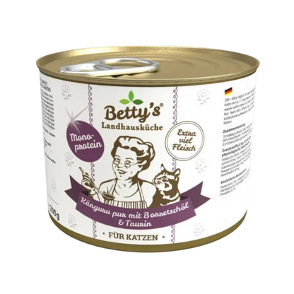 Betty’s Landhausküche – Känguru pur & Borretschöl: Exotischer Genuss für anspruchsvolle Samtpfoten