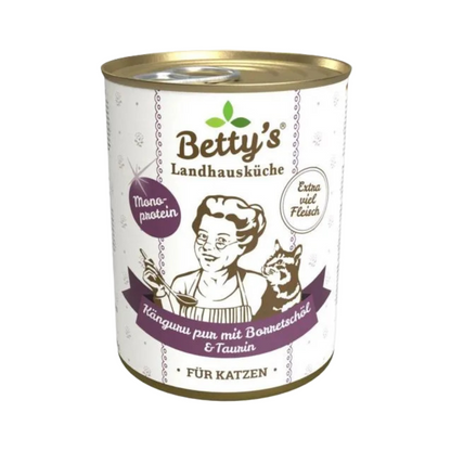 Betty’s Landhausküche – Känguru pur & Borretschöl: Exotischer Genuss für anspruchsvolle Samtpfoten