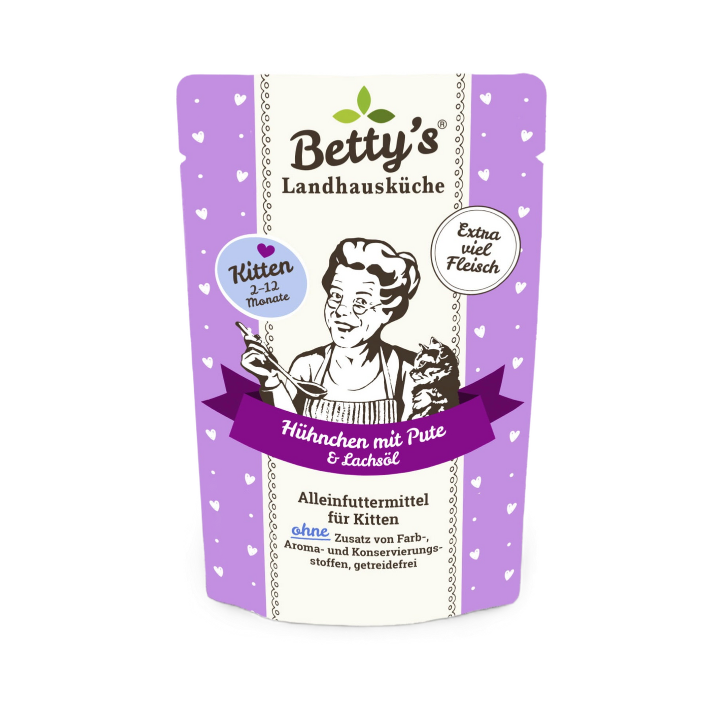 Betty’s Landhausküche – Hühnchen & Pute für Kitten: Der perfekte Start ins Abenteuer Leben