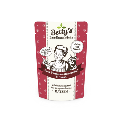 Bettys Landhausküche Rind & Herz – Natürliches Nassfutter für echte Feinschmecker