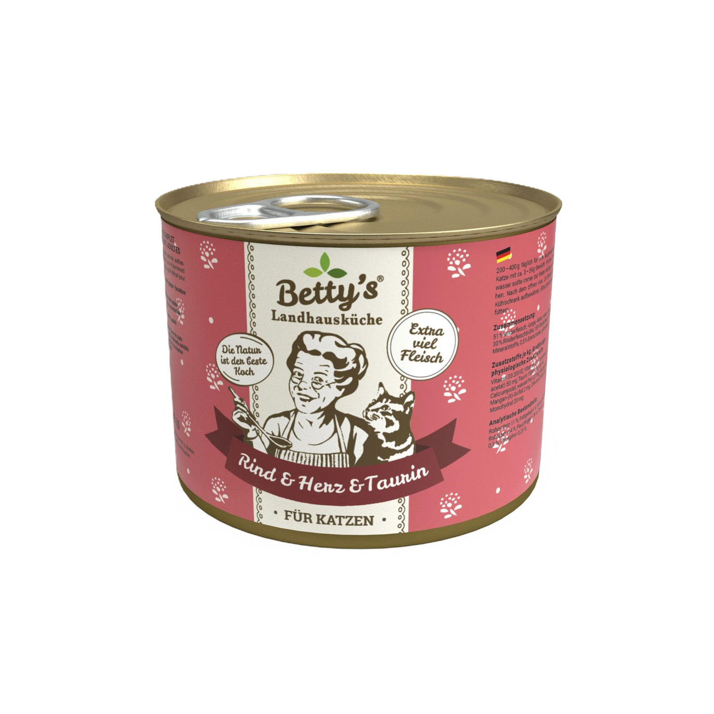 Bettys Landhausküche Rind & Herz – Natürliches Nassfutter für echte Feinschmecker