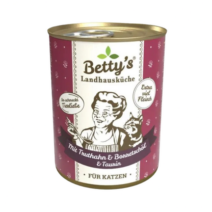 Betty’s Landhausküche – Truthahn & Borretschöl: Feine Landhauskost für anspruchsvolle Samtpfoten