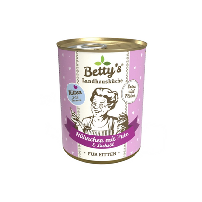Betty’s Landhausküche – Hühnchen & Pute für Kitten: Der perfekte Start ins Abenteuer Leben