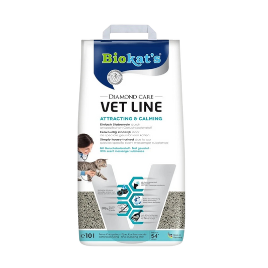 Biokat’s Diamond Care Attracting & Calming 10l - Für junge, ältere & gestresste Katzen – beruhigend, anlockend & extrem geruchsbindend