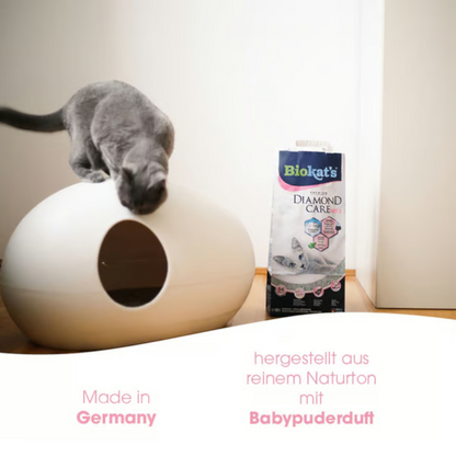 Biokat’s Diamond Care Fresh 8l - Aktivkohle + Aloe Vera + Frischeduft