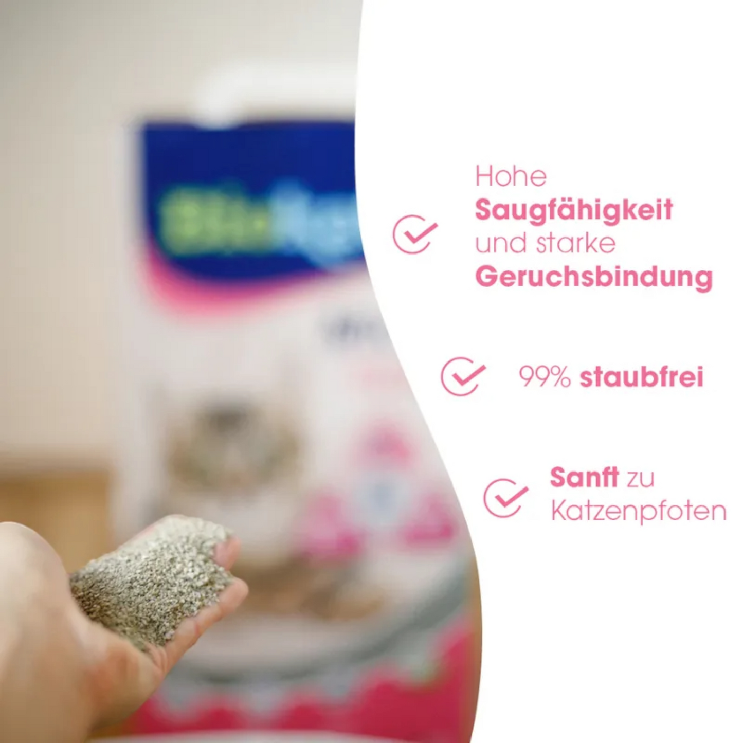 Biokat’s Micro Classic Fresh 14l - Feinkörnige Premium-Klumpstreu – Frischeduft, maximale Saugkraft & starke Geruchsbindung