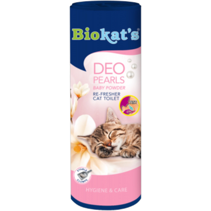 Biokats Deo Pearls Cotton Blossom 700 g – Der erfrischende Duft für Ihre Katzentoilette