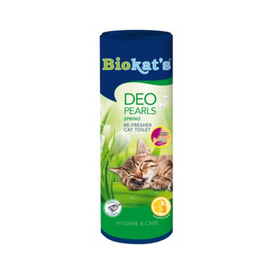 Biokats Deo Pearls Cotton Blossom 700 g – Der erfrischende Duft für Ihre Katzentoilette!