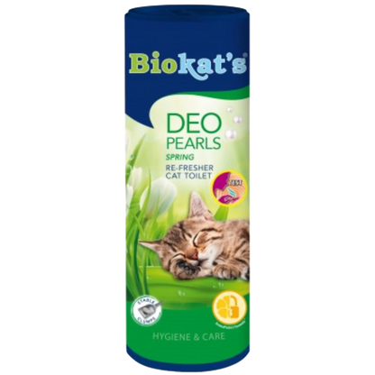 Biokats Deo Pearls Cotton Blossom 700 g – Der erfrischende Duft für Ihre Katzentoilette