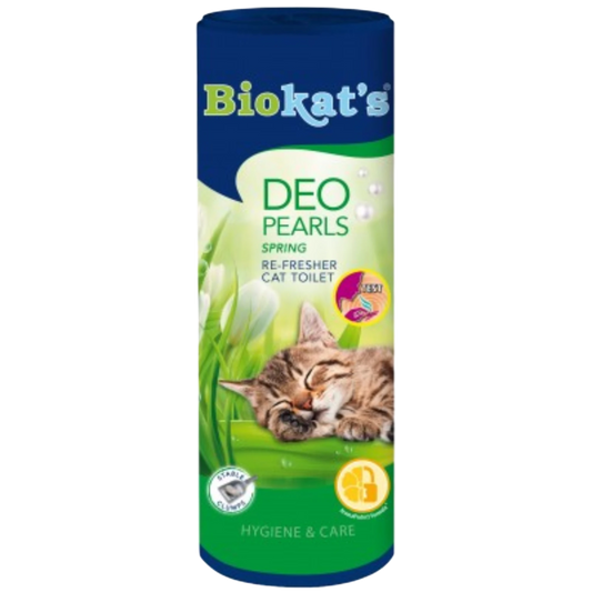 Biokats Deo Pearls Cotton Blossom 700 g – Der erfrischende Duft für Ihre Katzentoilette