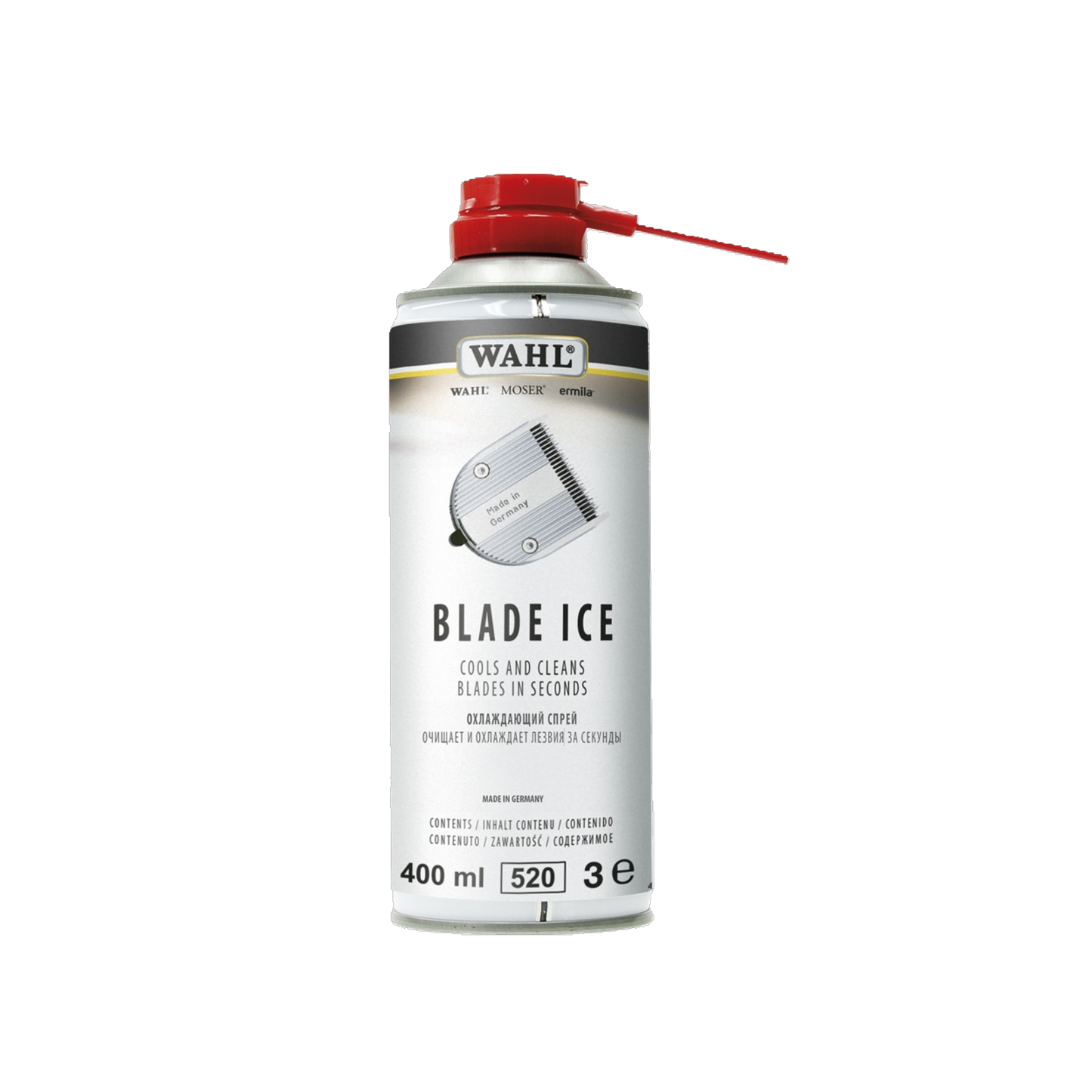 Blade Ice 4-in-1 Spray – Kühlung, Pflege & Schutz für Ihren Schneidsatz