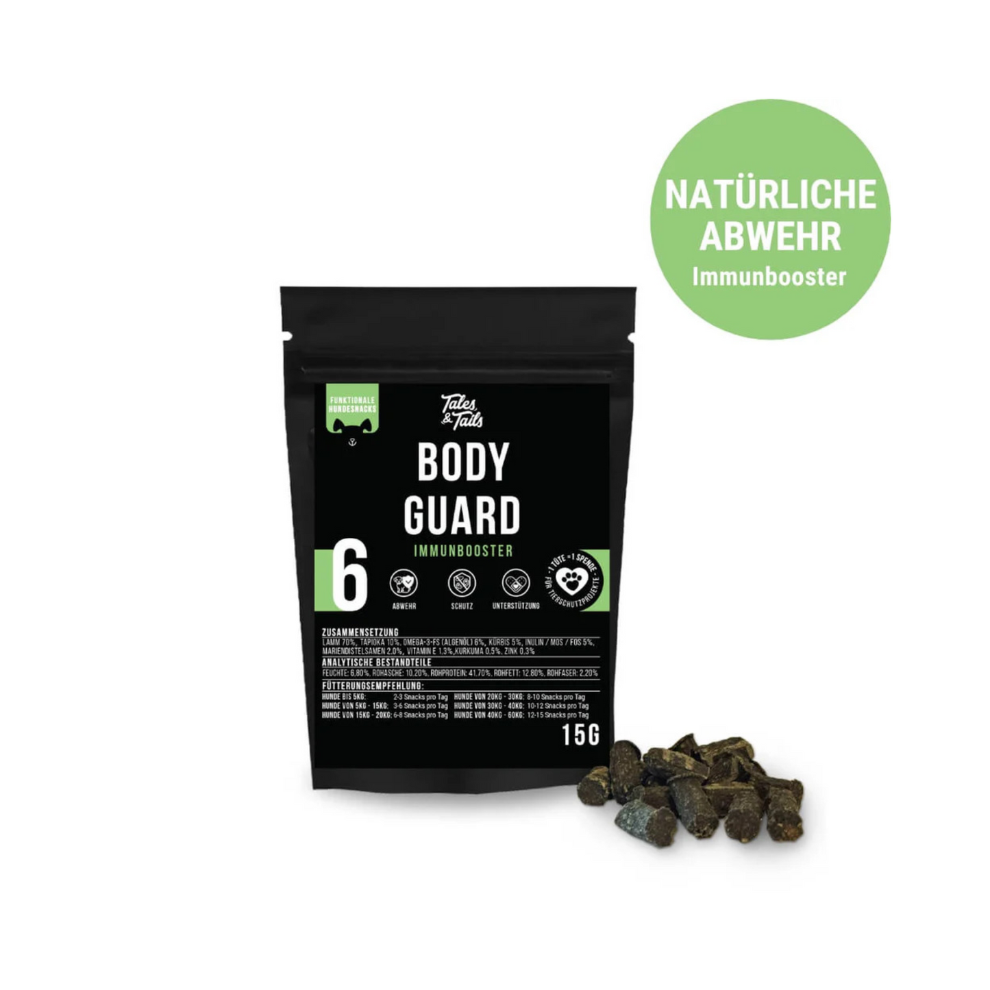 Bodyguard – Immun-Snack für Hunde