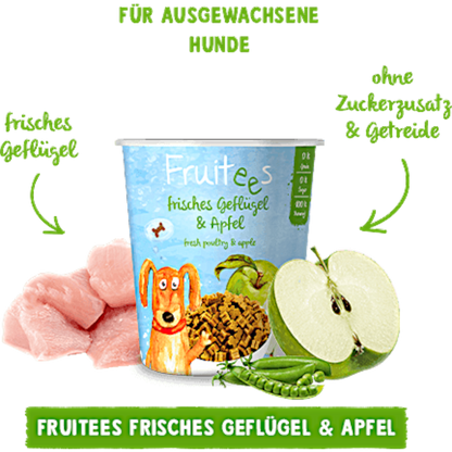 Bosch Fruitees - Frisches Geflügel & Apfel