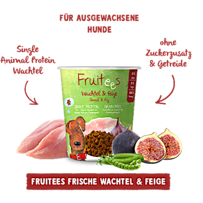 Bosch Fruitees - Wachtel & Feige