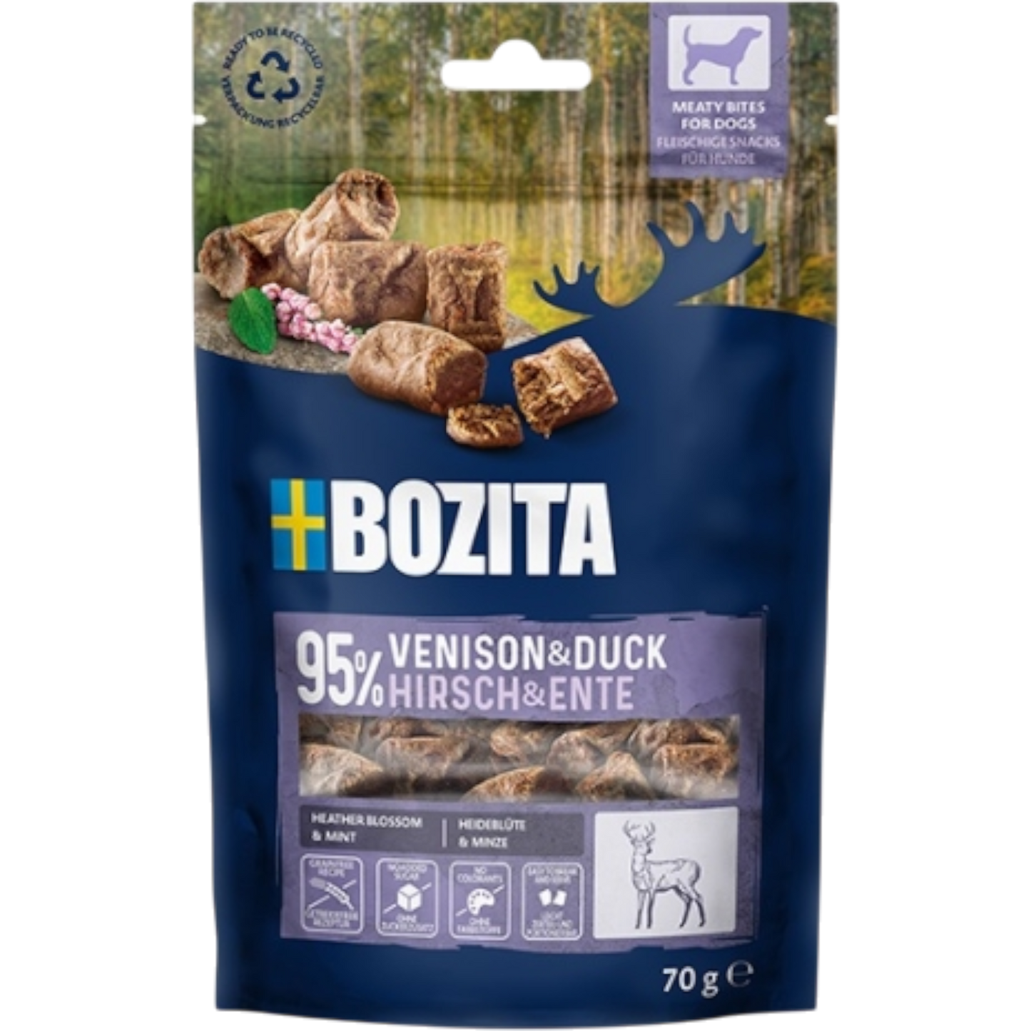 Bozita - Meaty Bites Hirsch & Ente