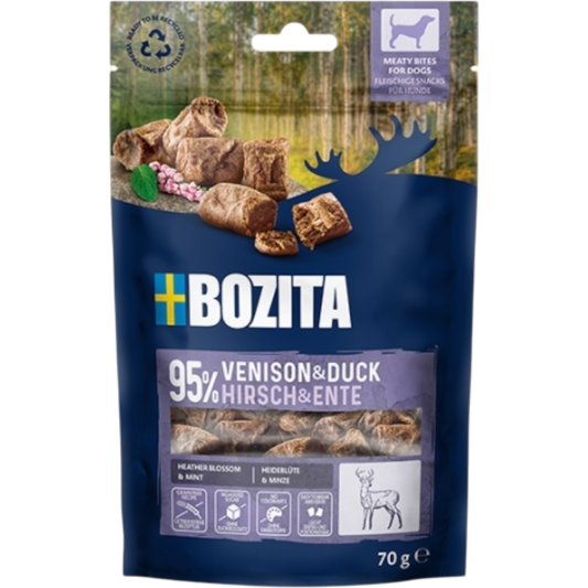 Bozita - Meaty Bites Hirsch & Ente