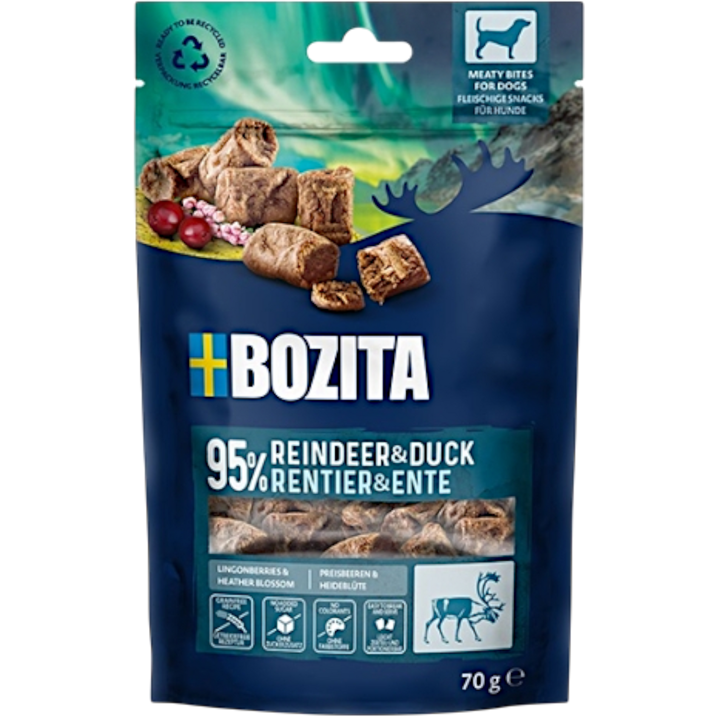 Bozita - Meaty Bites Rentier & Ente