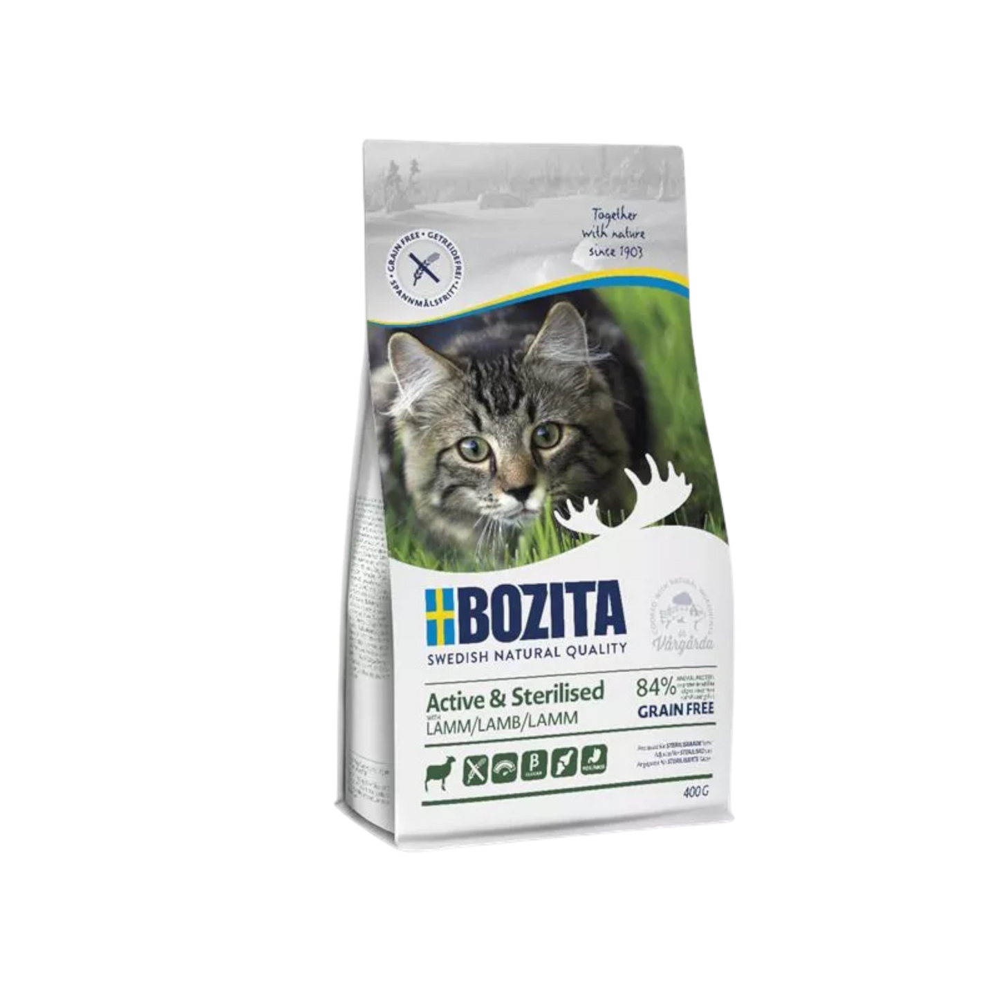 Bozita Active & Sterilised Grain Free mit Lamm