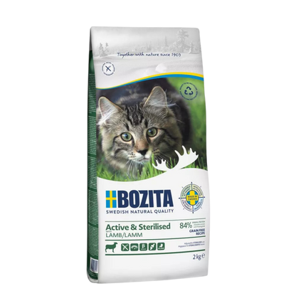 Bozita Active & Sterilised Grain Free mit Lamm