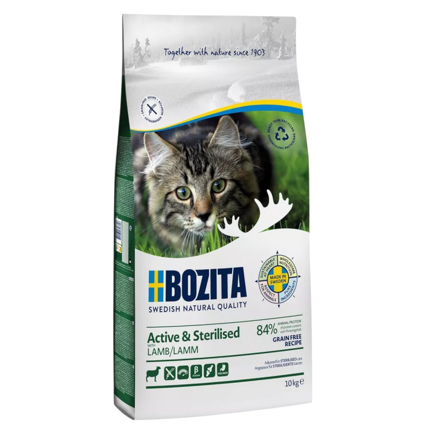 Bozita Active & Sterilised Grain Free mit Lamm