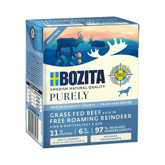 Bozita Dog Tetra - Purely Pate mit Rind & Rentier