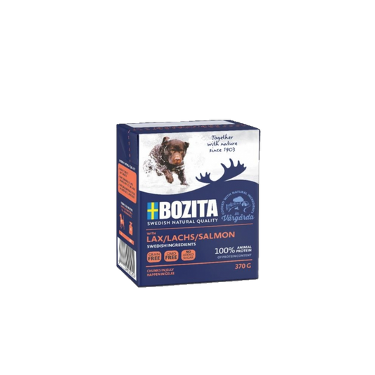 Bozita Dog Tetra - Recard Happen in Gelee mit Lachs