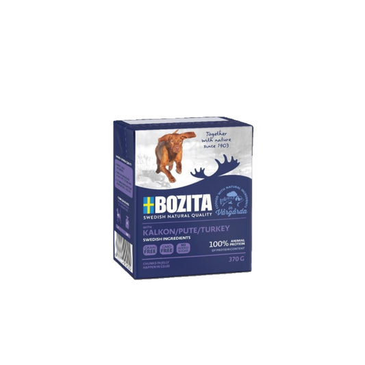 Bozita Dog Tetra - Recard Happen in Gelee mit Pute