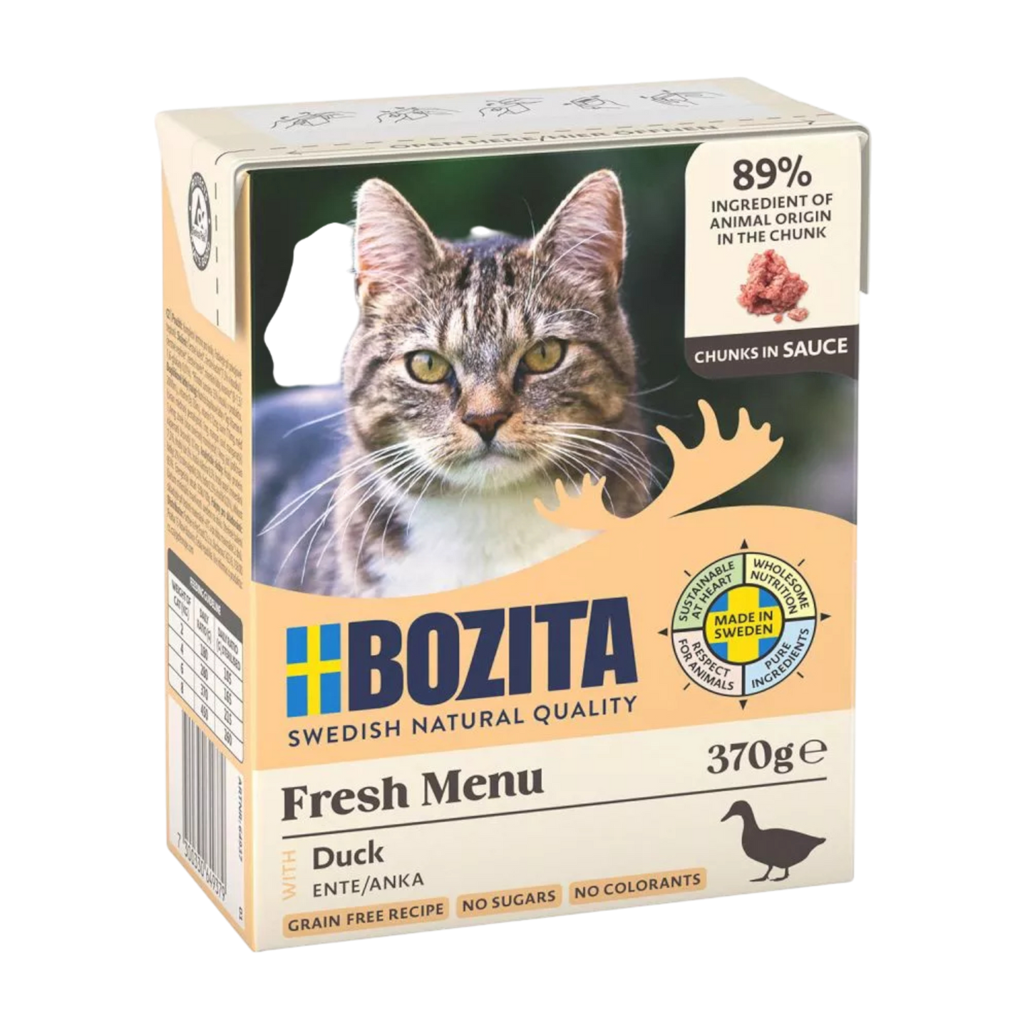 Bozita Fresh Menu Häppchen in Sauce mit Ente