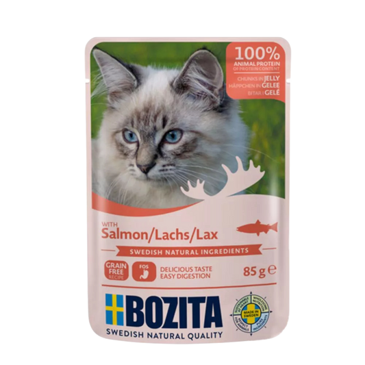 Bozita Häppchen in Gelee mit Lachs