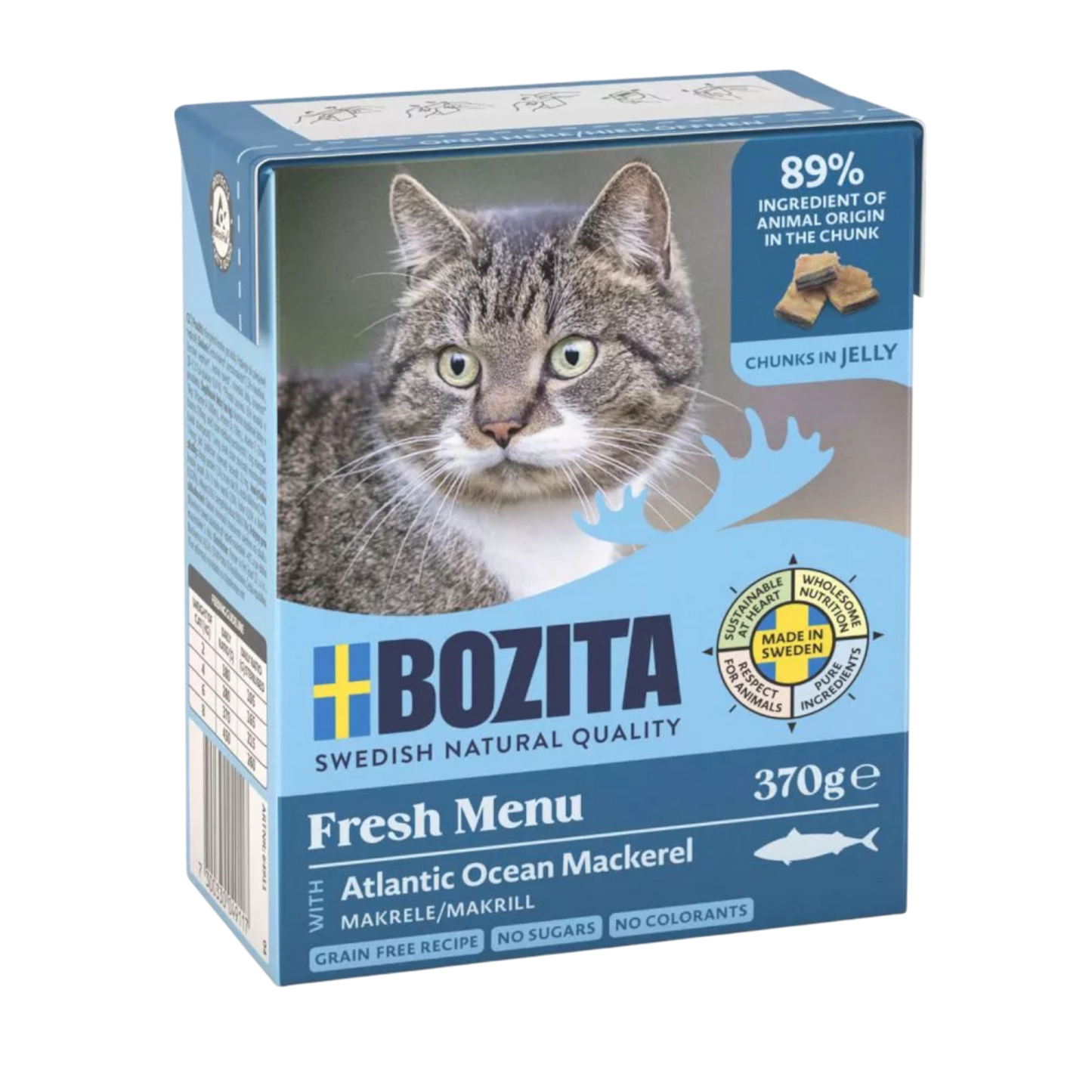 Bozita Häppchen in Gelee mit Makrele