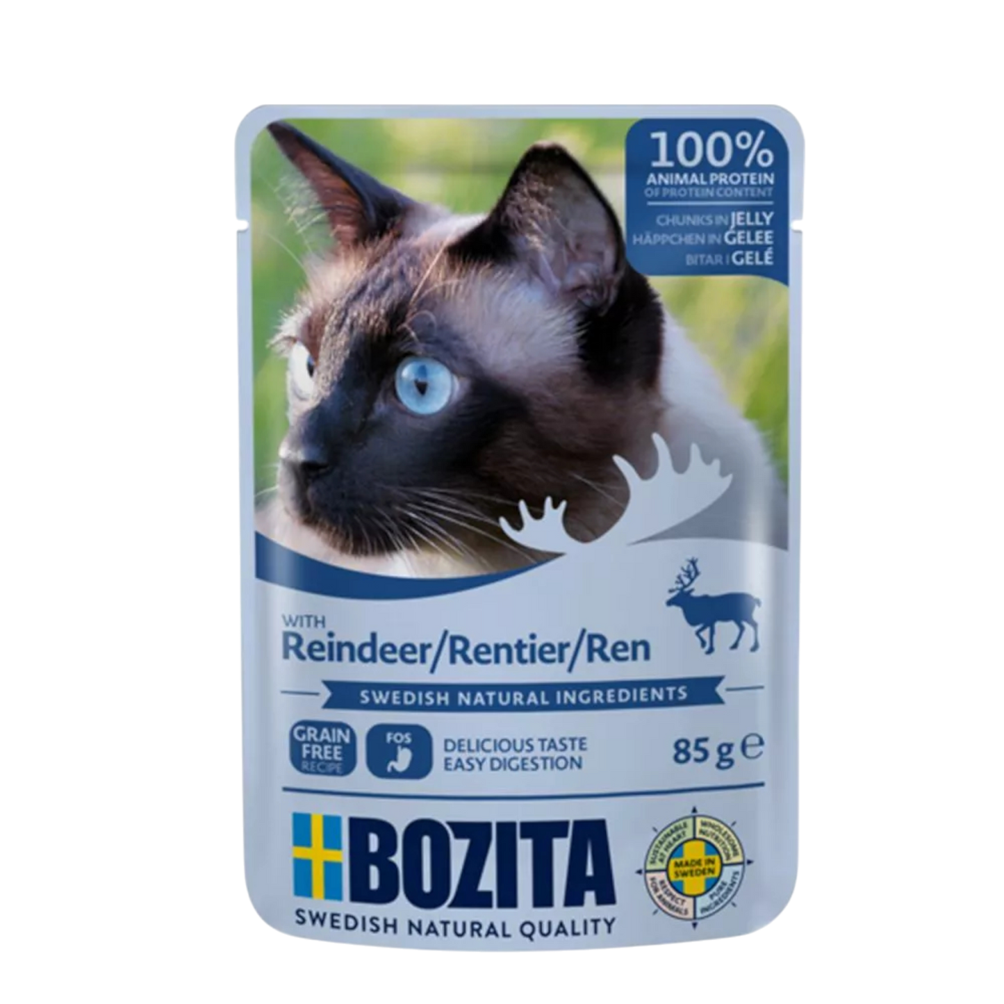 Bozita Häppchen in Gelee mit Rentier