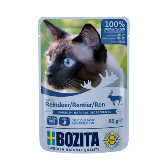 Bozita Häppchen in Gelee mit Rentier