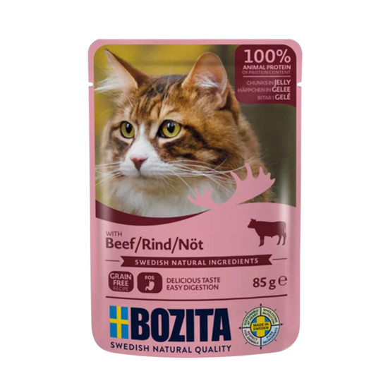 Bozita Häppchen in Gelee mit Rind