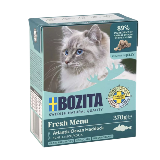 Bozita Häppchen in Gelee mit Schellfisch