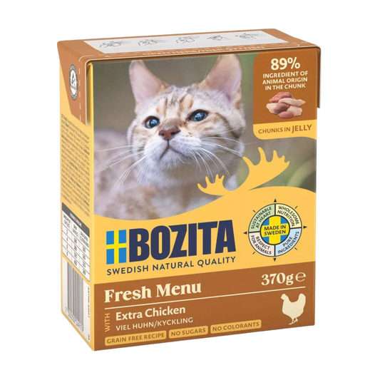 Bozita Häppchen in Gelee mit viel Huhn