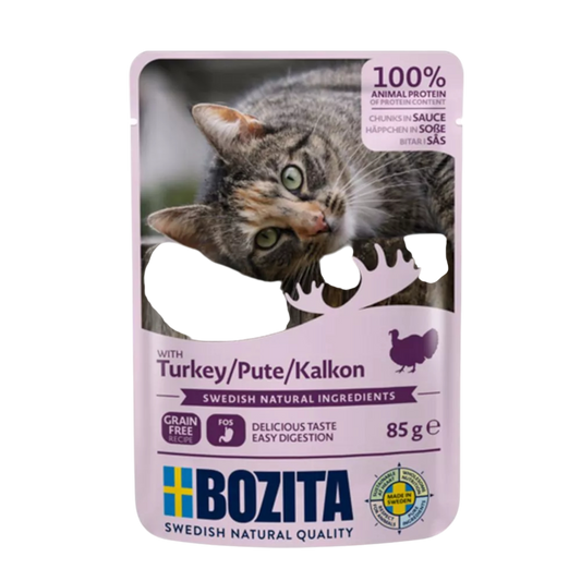 Bozita Häppchen in Sauce mit Pute