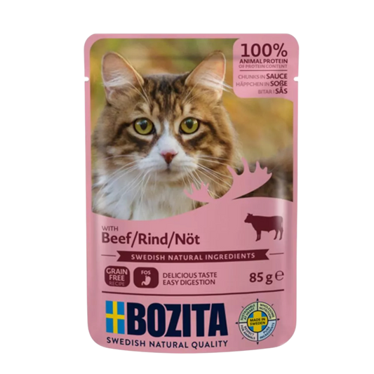 Bozita Häppchen in Sauce mit Rind